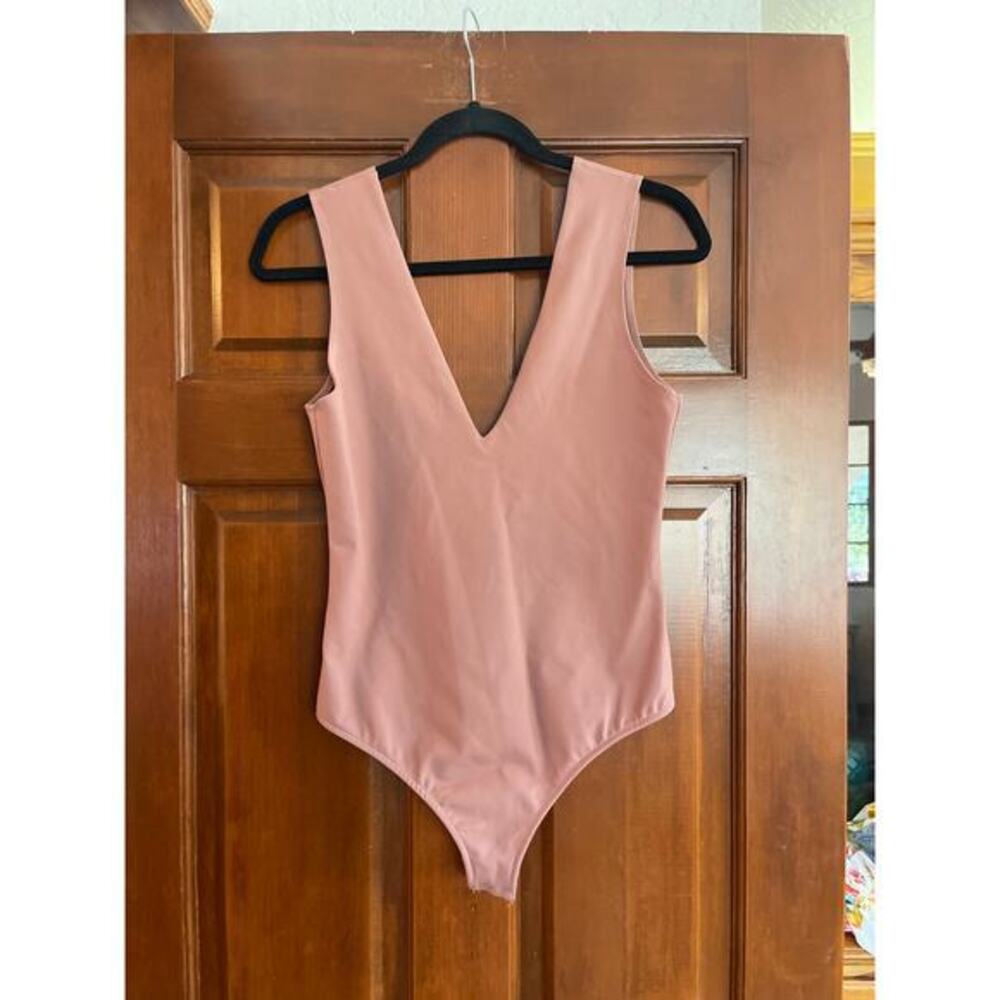 Free People intimately plunging V bodysuit size small